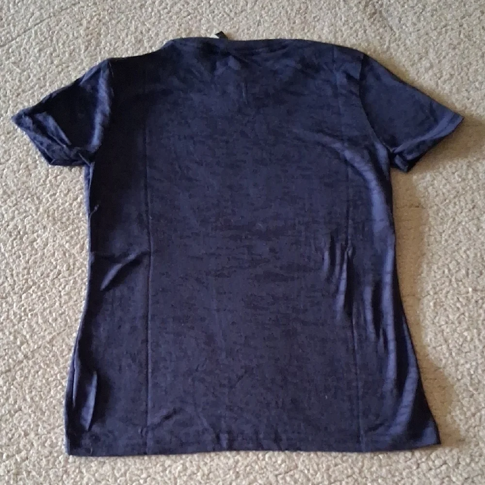 New Adidas Kids Dark Blue Burnout Boston Red Sox Tee